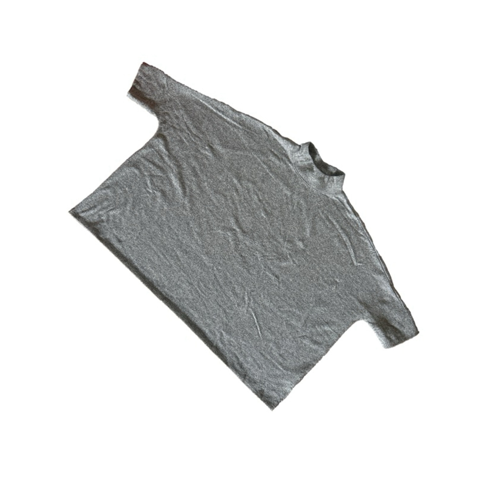 Women's Cowl Neck Short Sleeve TOP in Gray from QVC